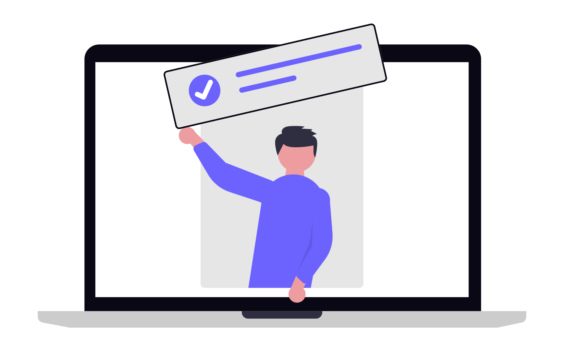 Illustration du site de services